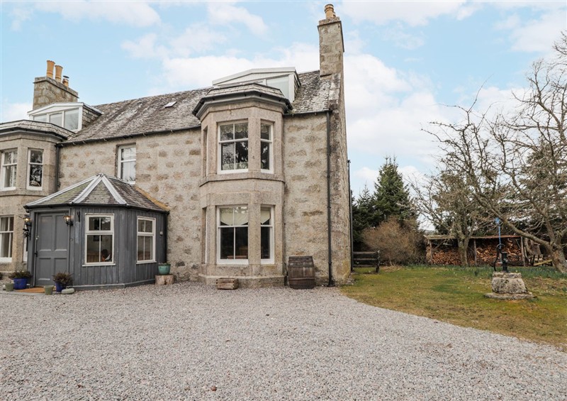 The setting of Achnagonlin House at Achnagonlin House, Grantown-On-Spey