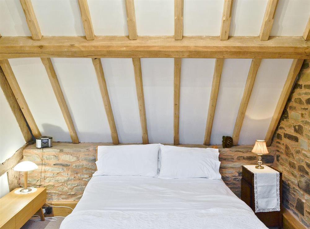 Double bedroom at Acorn Cottage in Bircher Common, near Leominster, Herefordshire