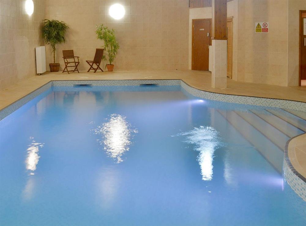 Shared facilities – Indoor swimming pool at Acorn Cottage in Bovey Tracey, Devon., Great Britain