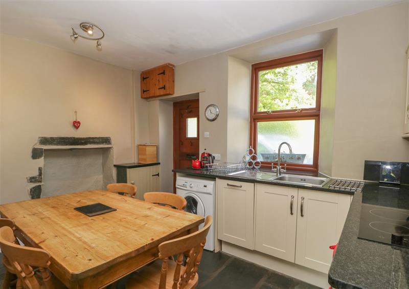 The kitchen at Acorn Cottage, Coniston