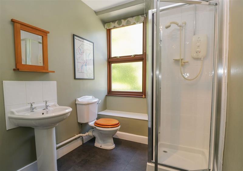 This is the bathroom at Acorn Cottage, Coniston