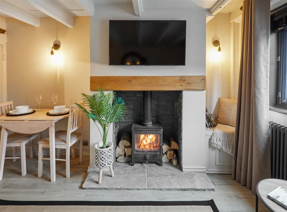 Open plan living space at Acorn Cottage in Guisborough, Cleveland