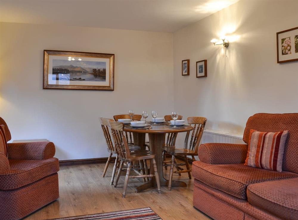 Living / dining room at Acorn Cottage in Keswick, Cumbria