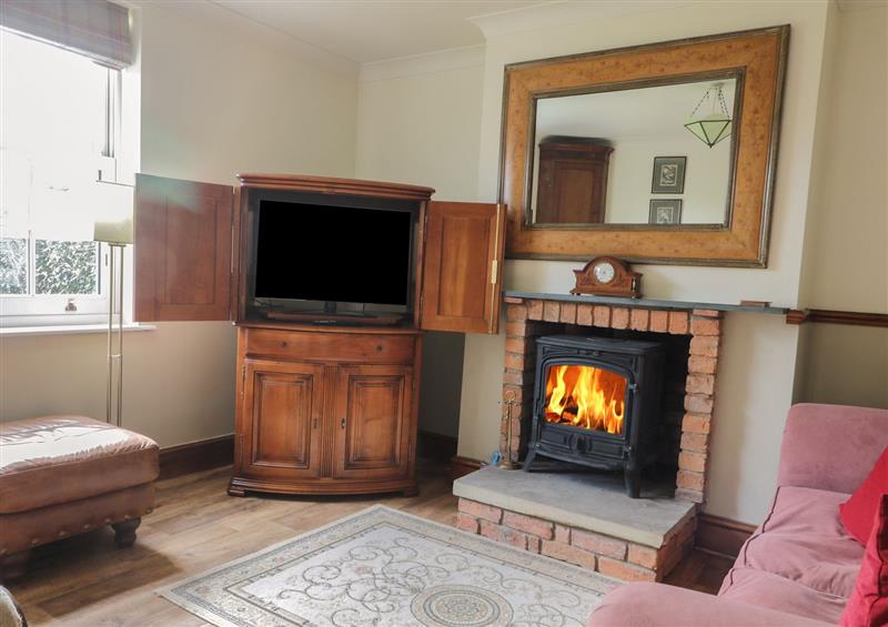 The living area at Acorn Cottage, Kilham