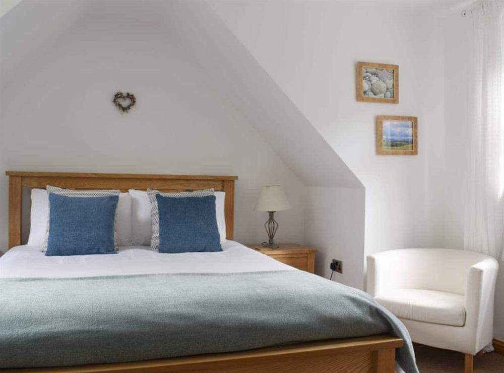 Relaxing double bedroom at Acorn Cottage in Kippen, near Stirling, Stirlingshire., Great Britain