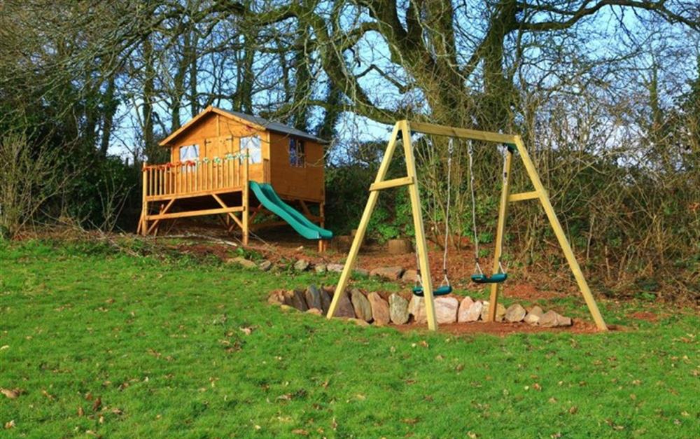 The children's play area. at Acorn Cottage in Slapton