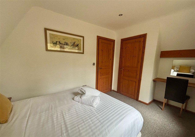 A bedroom in Acorn Lodge at Acorn Lodge, Finlakes Holiday Park near Chudleigh