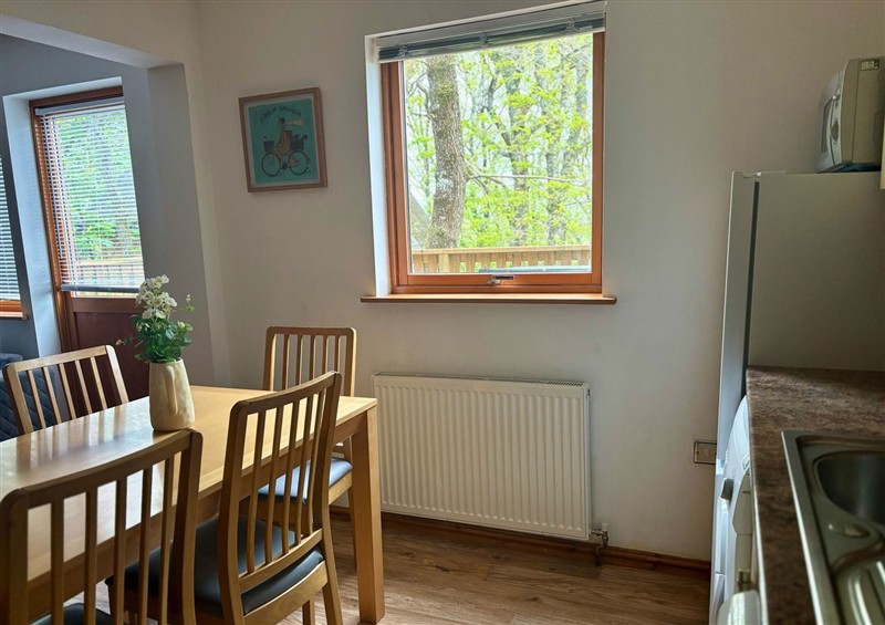 The dining room at Acorn Lodge, Finlakes Holiday Park near Chudleigh