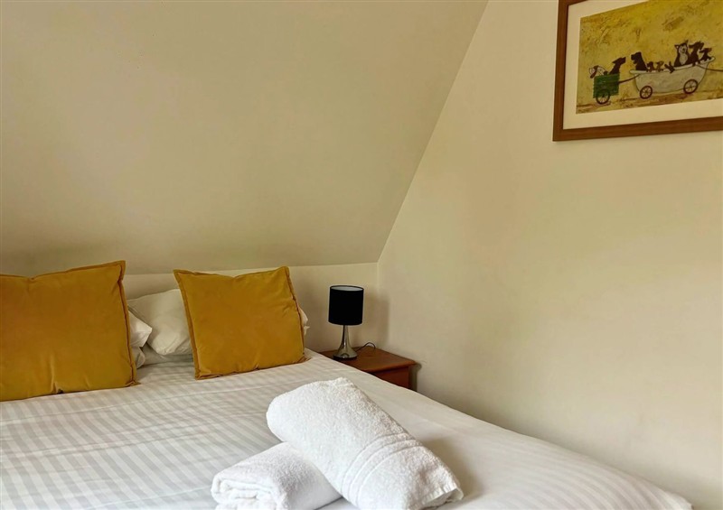 This is a bedroom at Acorn Lodge, Finlakes Holiday Park near Chudleigh