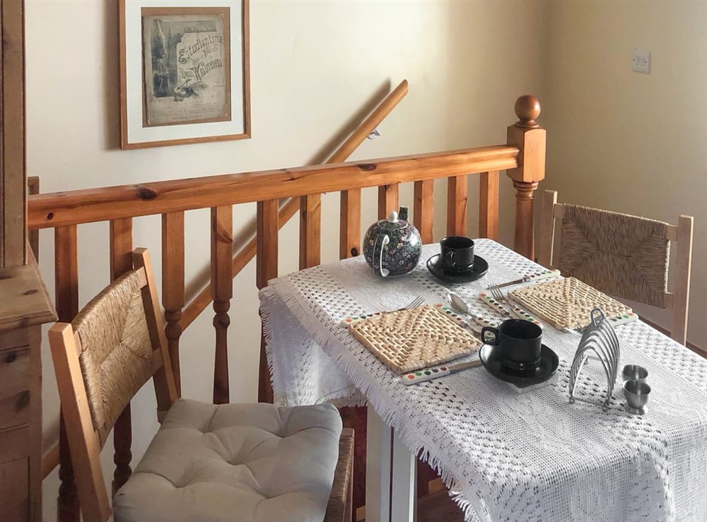 Dining Area at Acorns in Bodmin Moor, Cornwall