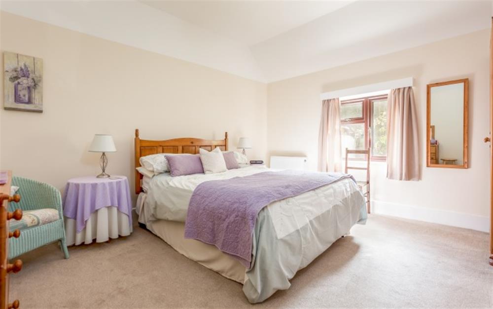 This is a bedroom at Acres Down Farm Cottage in Minstead