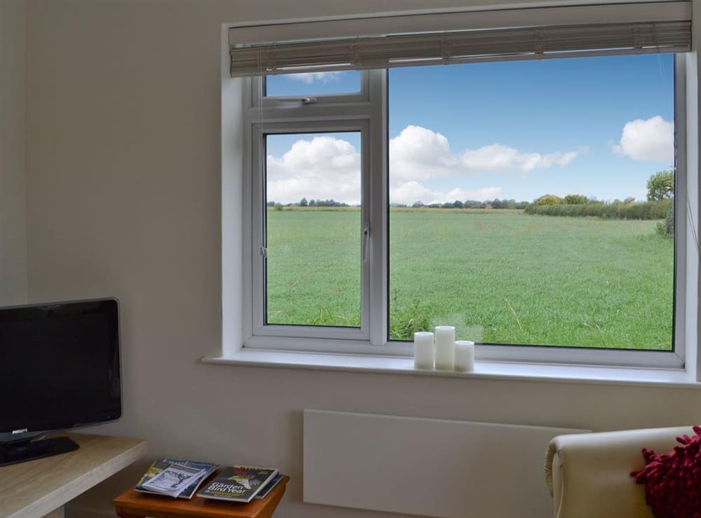 Wonderful views from the living room at Acres View in Caythorpe, near Nottingham, Nottinghamshire