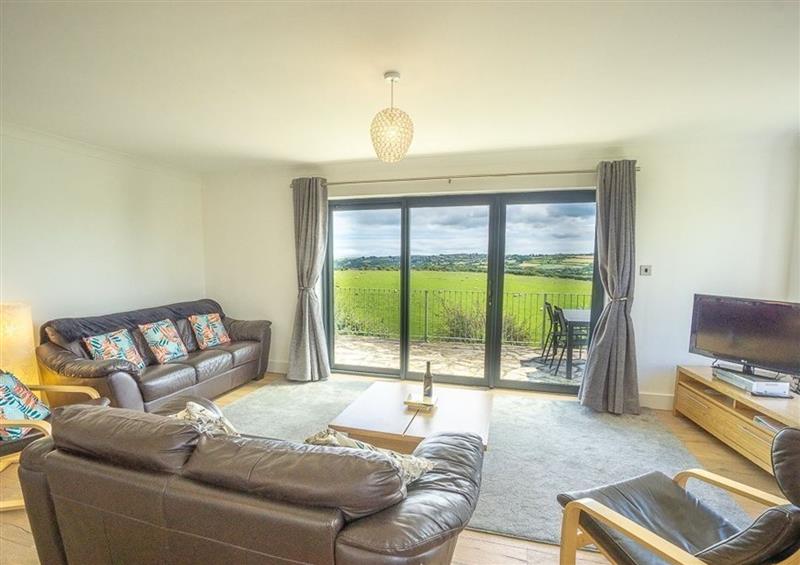 Relax in the living area at Acresfield, Abersoch