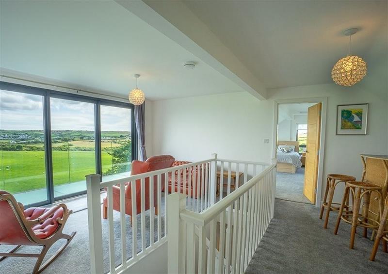 This is the living room at Acresfield, Abersoch