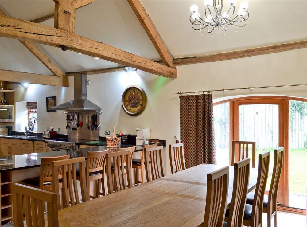 Dining area at Acrewood in Driffield, North Humberside