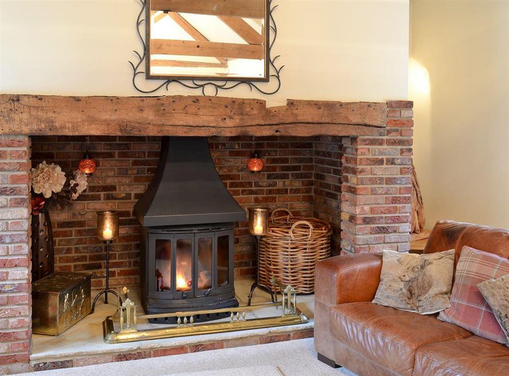 Living room with wood burning stove (photo 3) at Acrewood in Driffield, North Humberside