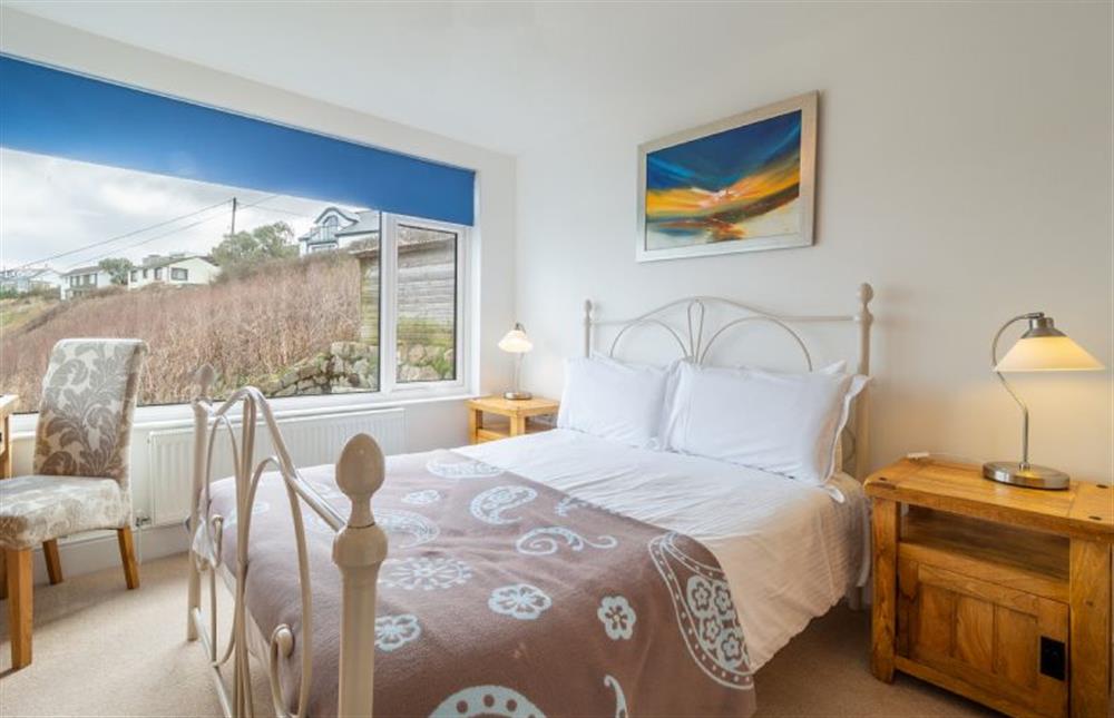 Bedroom four with double bed at Adanac, Sennen Cove