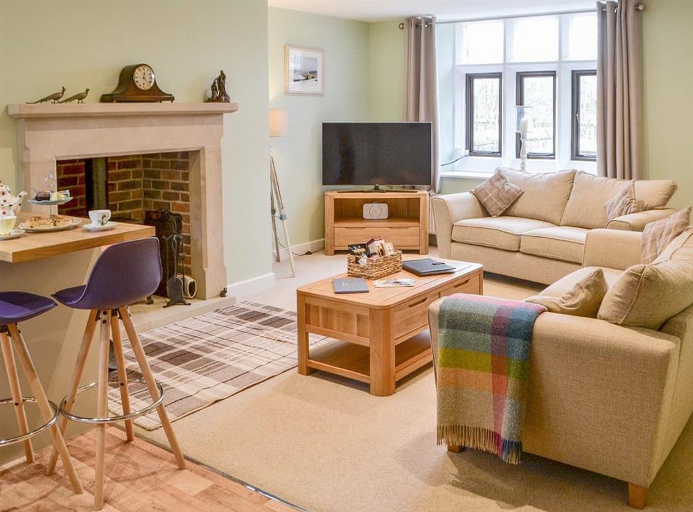 Living area at Addycombe Cottage in Rothbury, Northumberland