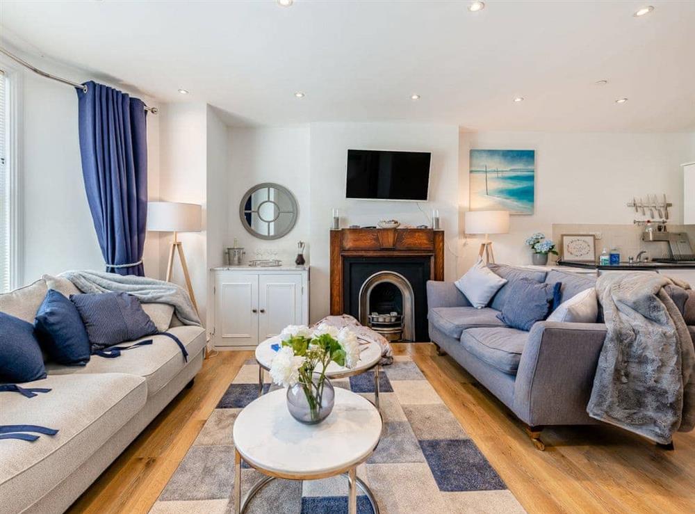Living area at Adelaides Retreat in St Leonards on Sea, Hastings, East Sussex