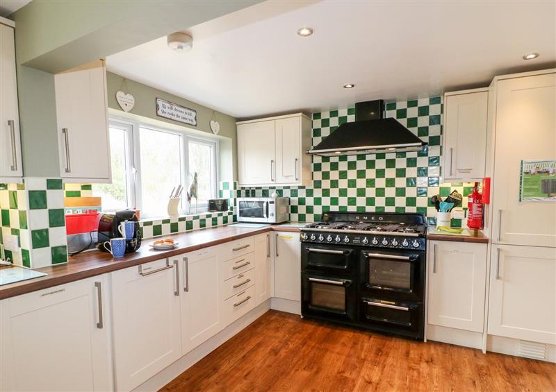 This is the kitchen at Aditum Cottage, East Barkwith near Wragby