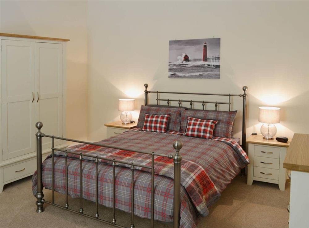 Double bedroom at Admirals Rest in Cromer, Norfolk