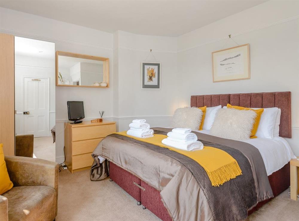 Double bedroom at Admiralty Cottage in Gosport, Hampshire