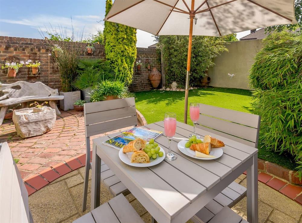 Outdoor area at Admiralty Cottage in Gosport, Hampshire