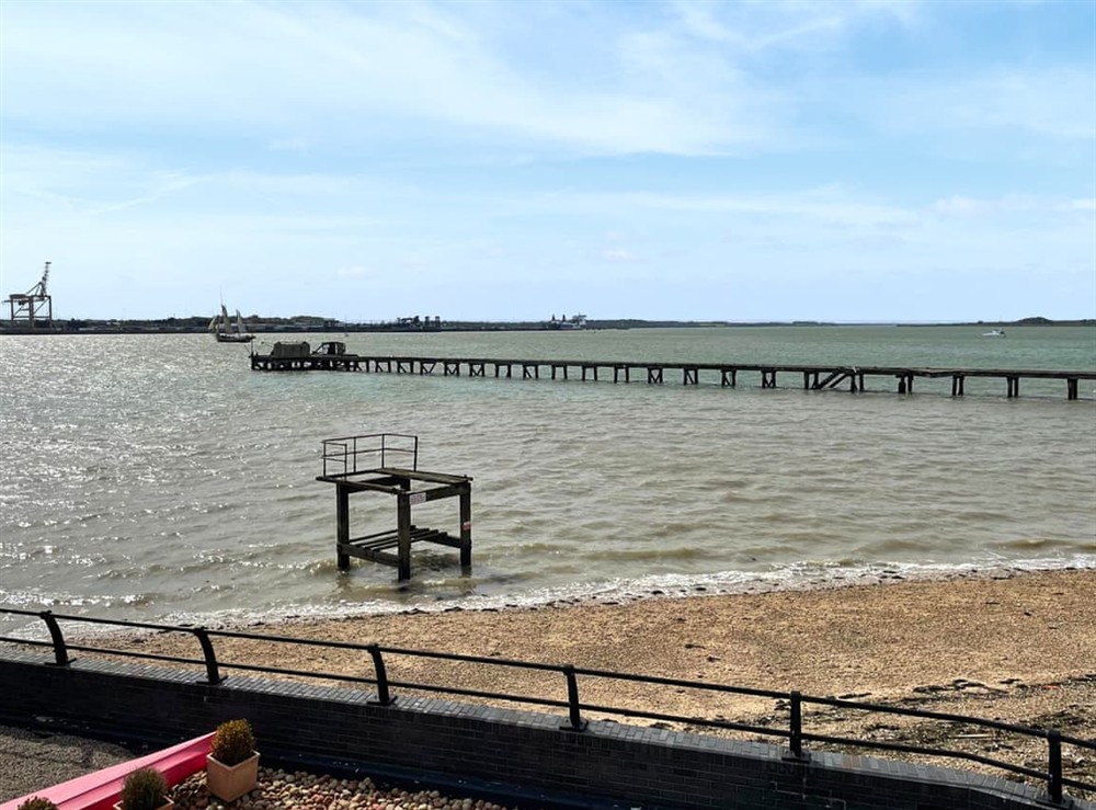 View at Admiralty Lodge in Shotley Gate, Suffolk