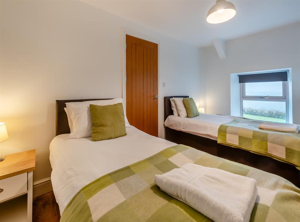 Twin bedroom at Ael y Bryn in Llandysul, Dyfed