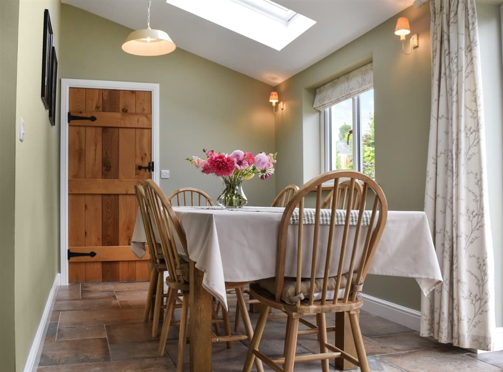 Dining Area at Aeron Villa in Tregaron, Dyfed