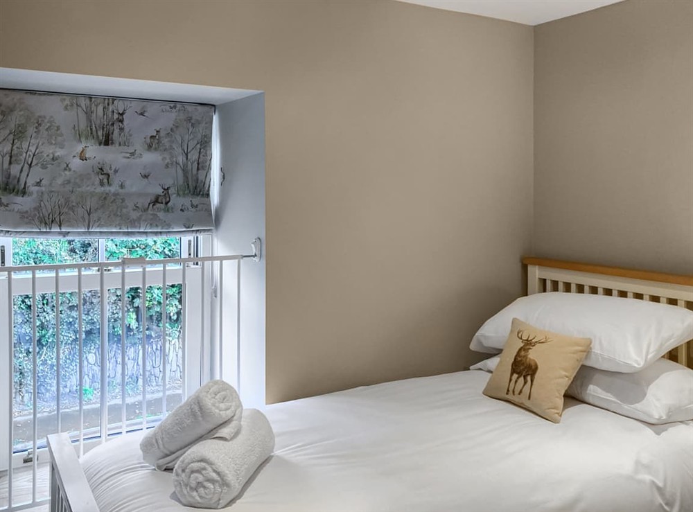 Single bedroom at Aeron Villa in Tregaron, Dyfed