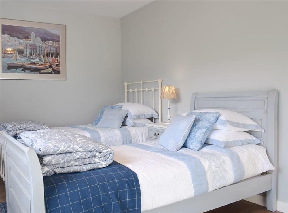Cosy twin bedroom at Afton in Aberfeldy, Perthshire