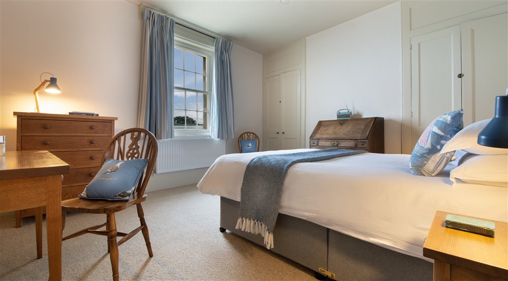 The double bedroom at Agent's House in Poole, Dorset
