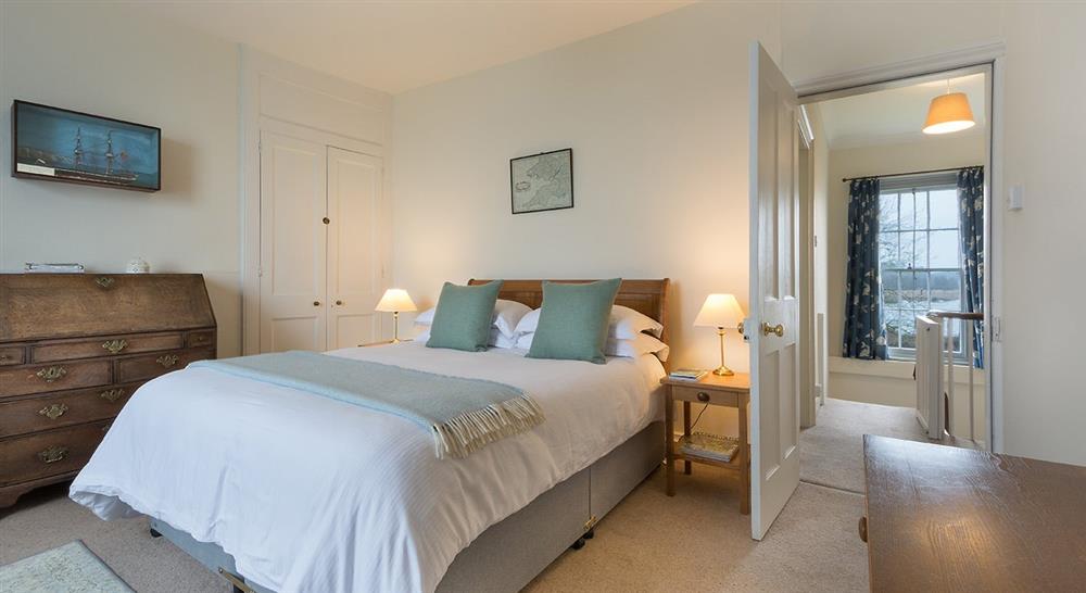 The first double bedroom at Agent's House in Poole, Dorset