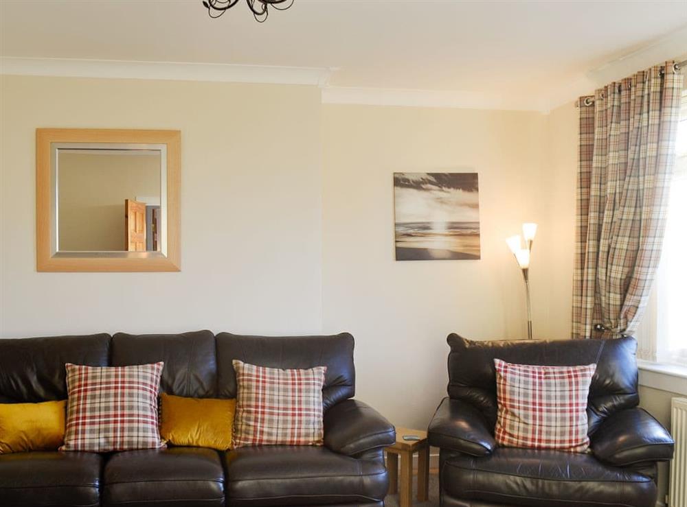 Living room at Ainslie Road in Girvan, Ayrshire