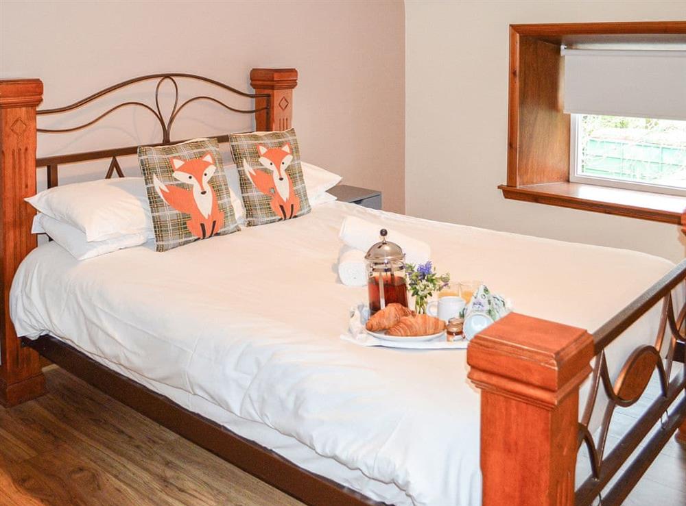 Double bedroom at Airyhemming Dairy in Glenluce near Stranraer, Wigtownshire