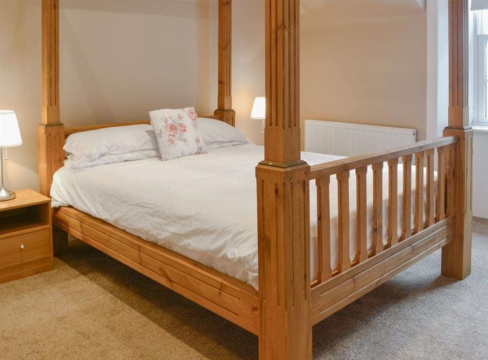 Four Poster bedroom at Airyhemming Farm in Newton Stewart, Wigtownshire