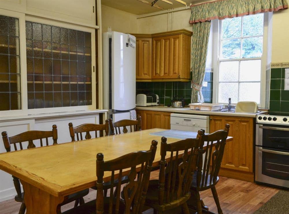 Airy farmhouse kitchen with Aga (photo 2) at Akeld Manor House in Akeld, Wooler, Northumberland., Great Britain