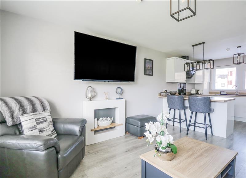 Relax in the living area at Alauna View, Maryport