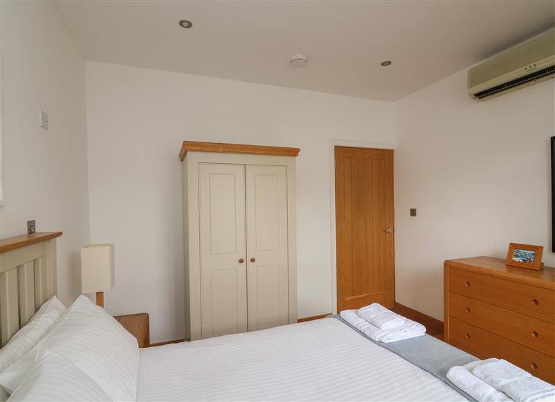 One of the 3 bedrooms at Albatross, Salcombe