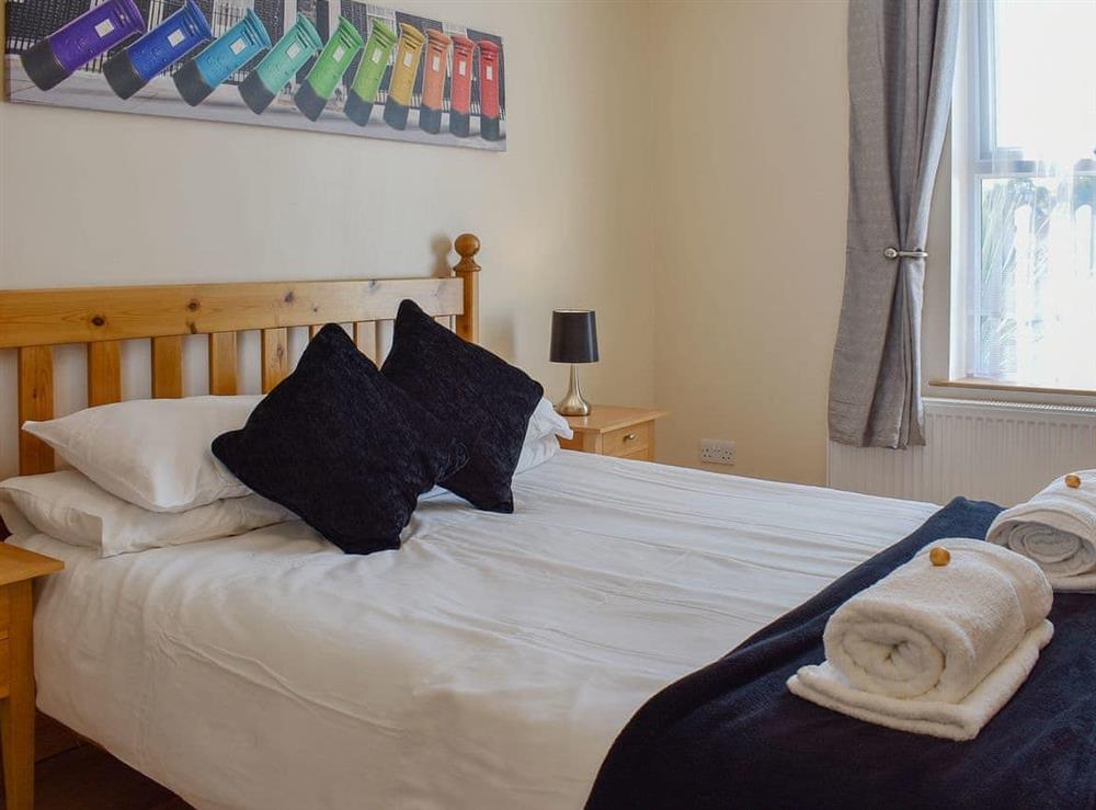 Comfortable double bedroom at Albert Apartment in Poole, Dorset