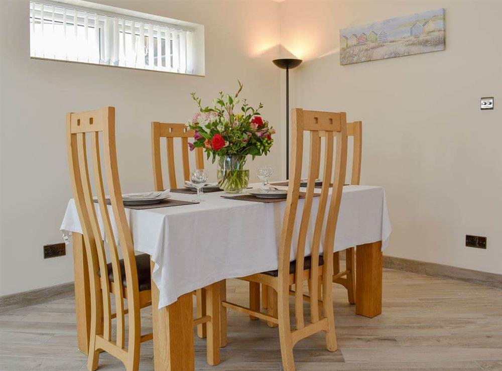 Dining Area at Albert Apartment in Poole, Dorset
