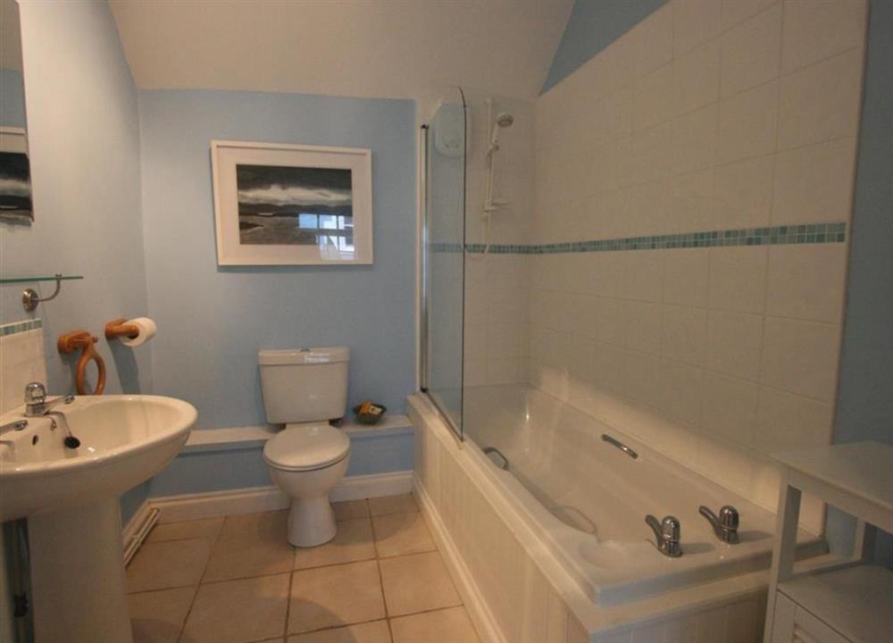 Bathroom at Albion Cottage in Boscastle