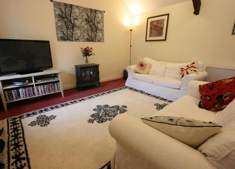 Lounge area at Albion Cottage in Boscastle