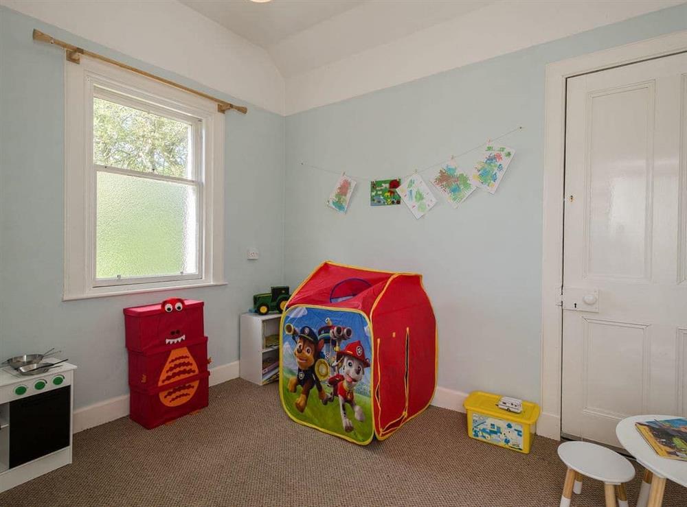 Children’s play room at Albion House in Castle Douglas, Dumfries and Galloway, Kirkcudbrightshire