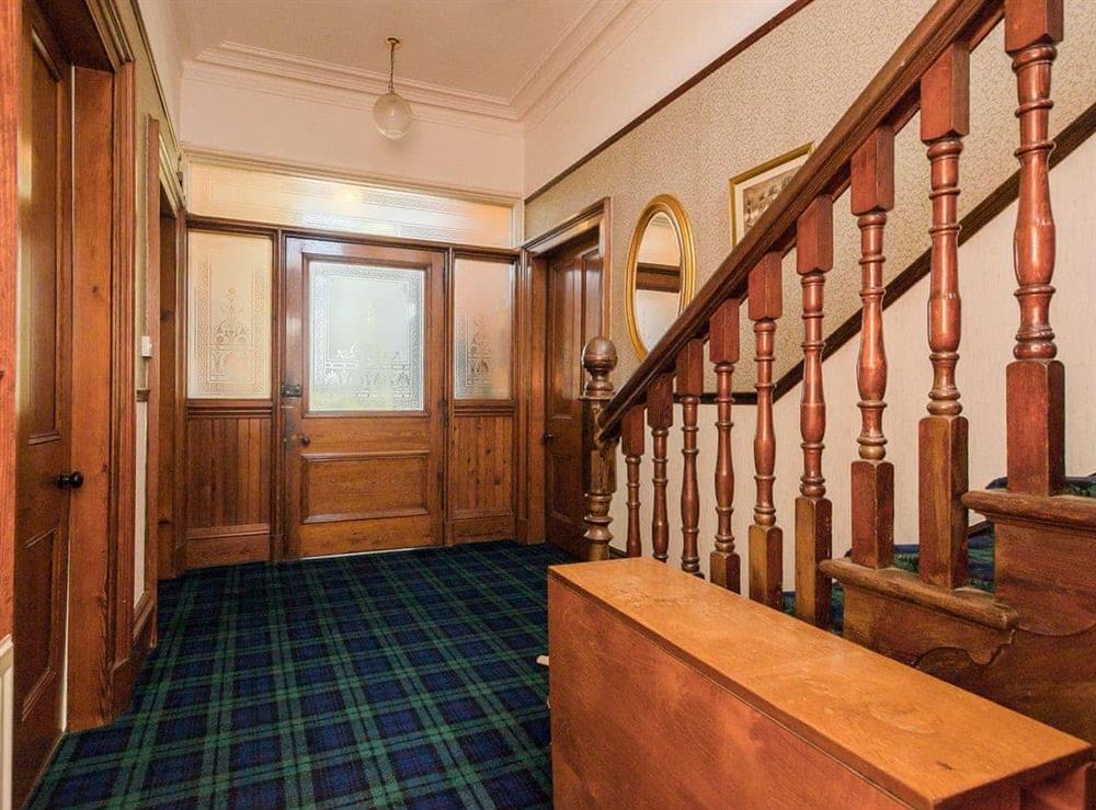 Hallway & stairs at Albion House in Castle Douglas, Dumfries and Galloway, Kirkcudbrightshire