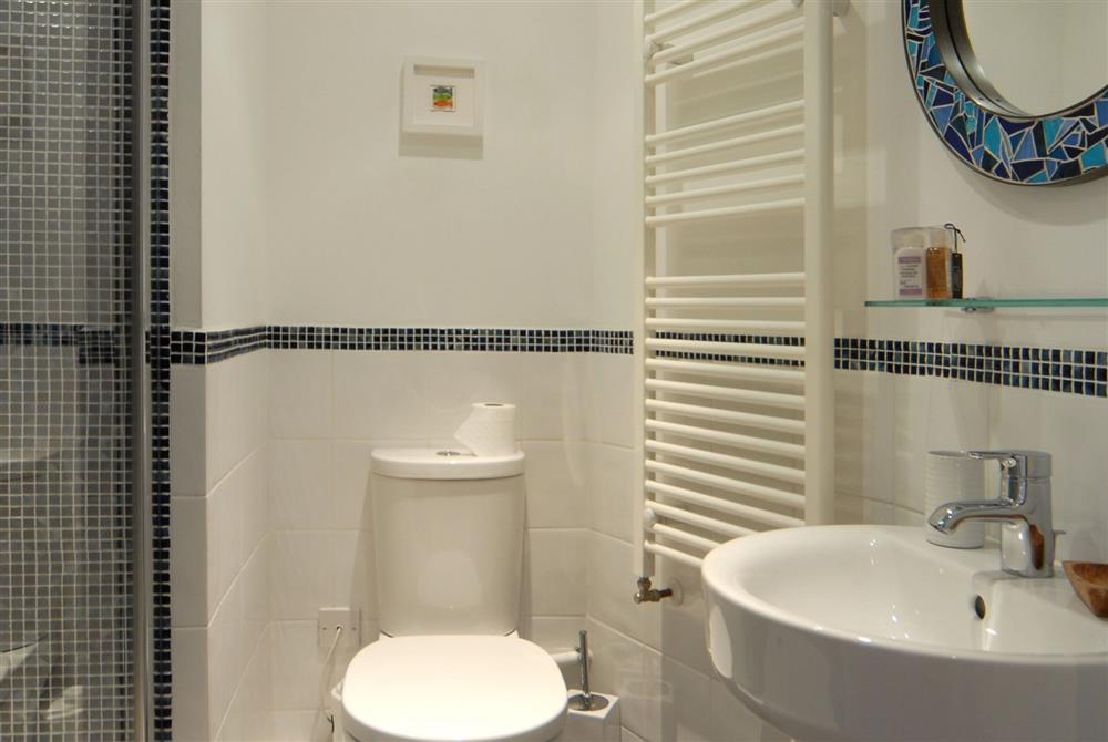 Bedroom three with en-suite shower room at Albury House, Charmouth