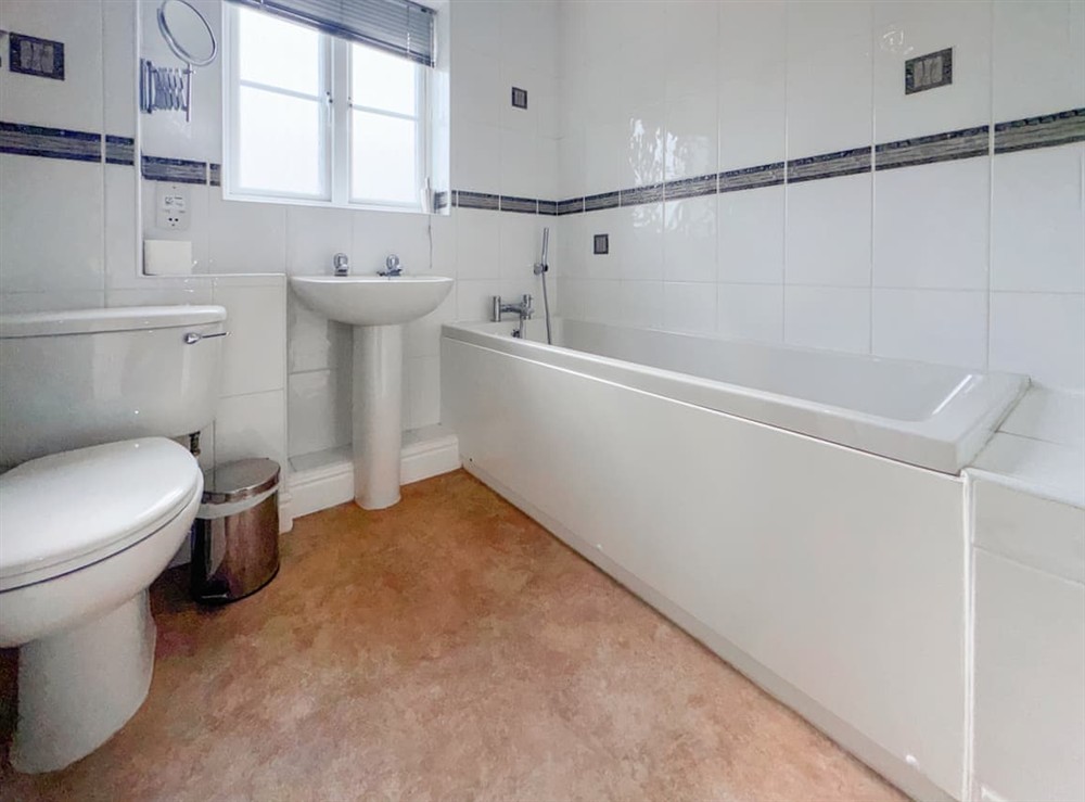 Bathroom at Alder Lodge in Sedgeford, Norfolk