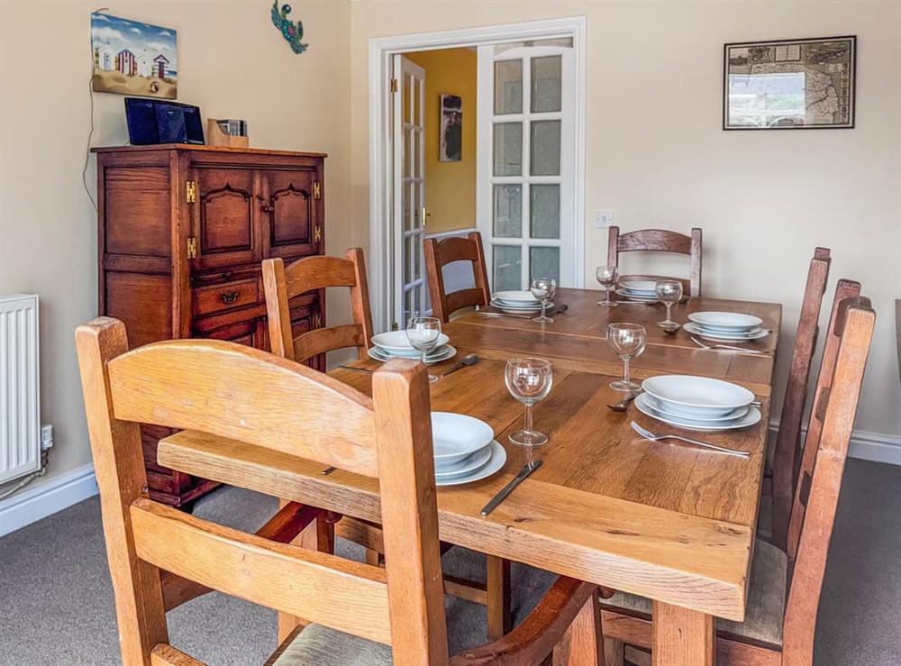 Dining Area at Alder Lodge in Sedgeford, Norfolk