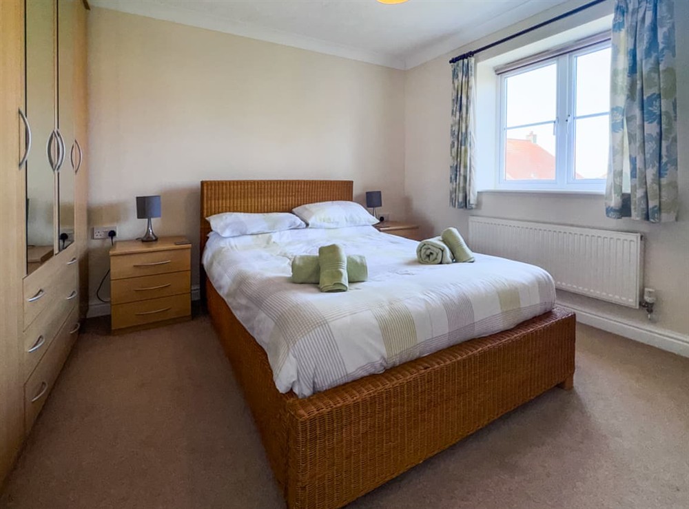 Double bedroom at Alder Lodge in Sedgeford, Norfolk